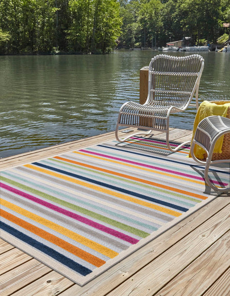 Bahama Breeze Outdoor Collection Area Rug -  Exuma