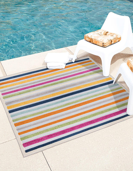 Bahama Breeze Outdoor Collection Area Rug -  Exuma