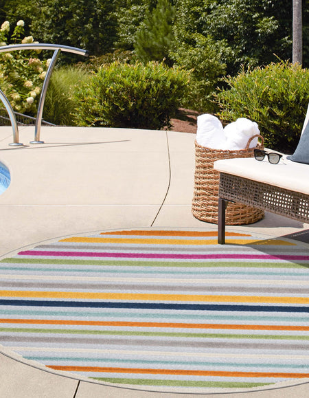 Bahama Breeze Outdoor Collection Area Rug -  Exuma