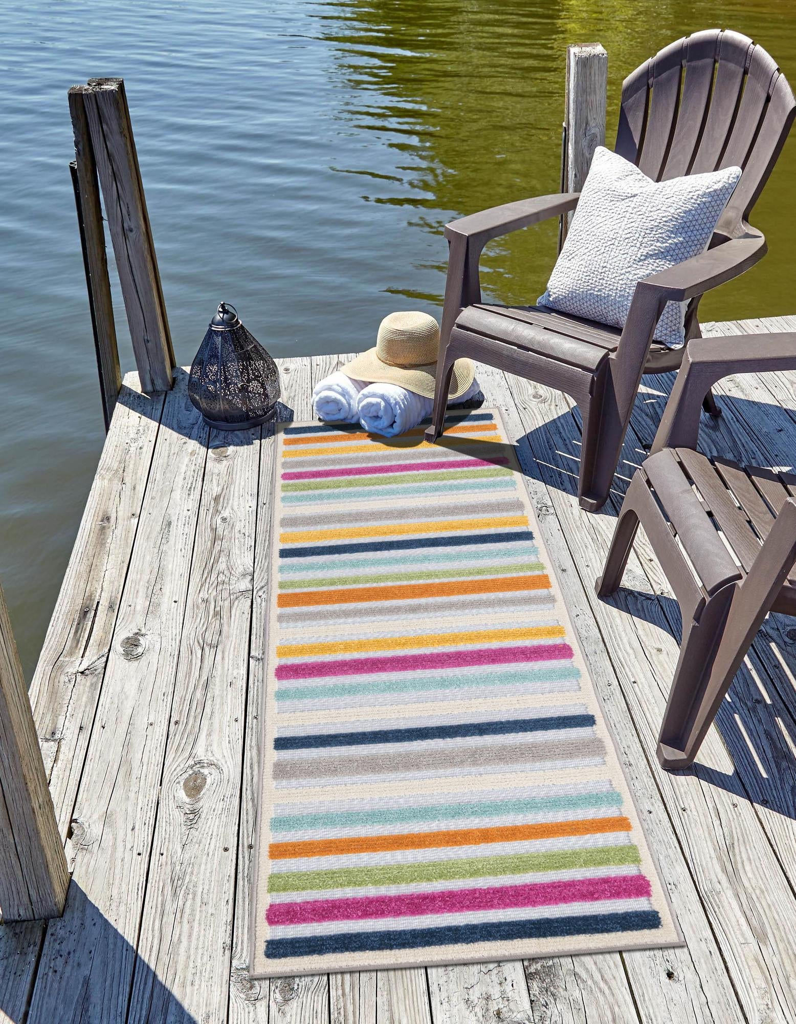 Bahama Breeze Outdoor Collection Area Rug -  Exuma