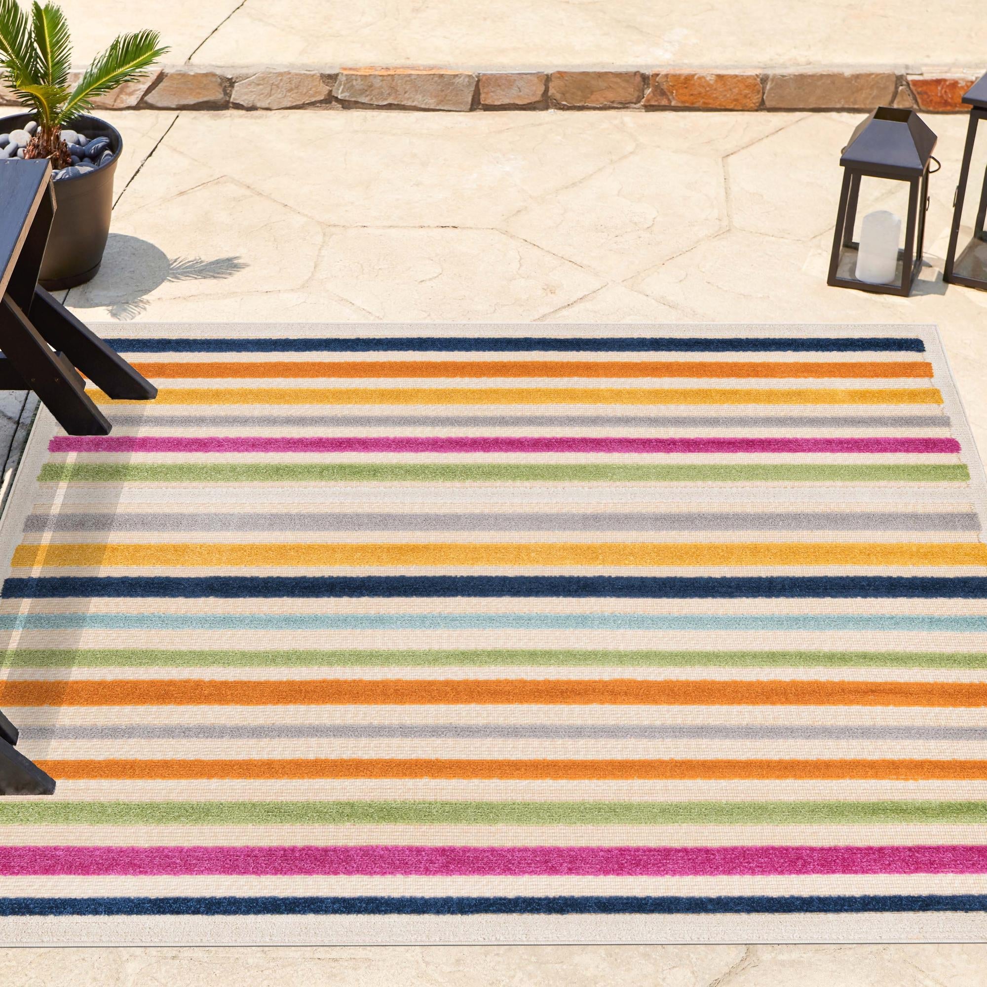 Bahama Breeze Outdoor Collection Area Rug -  Exuma