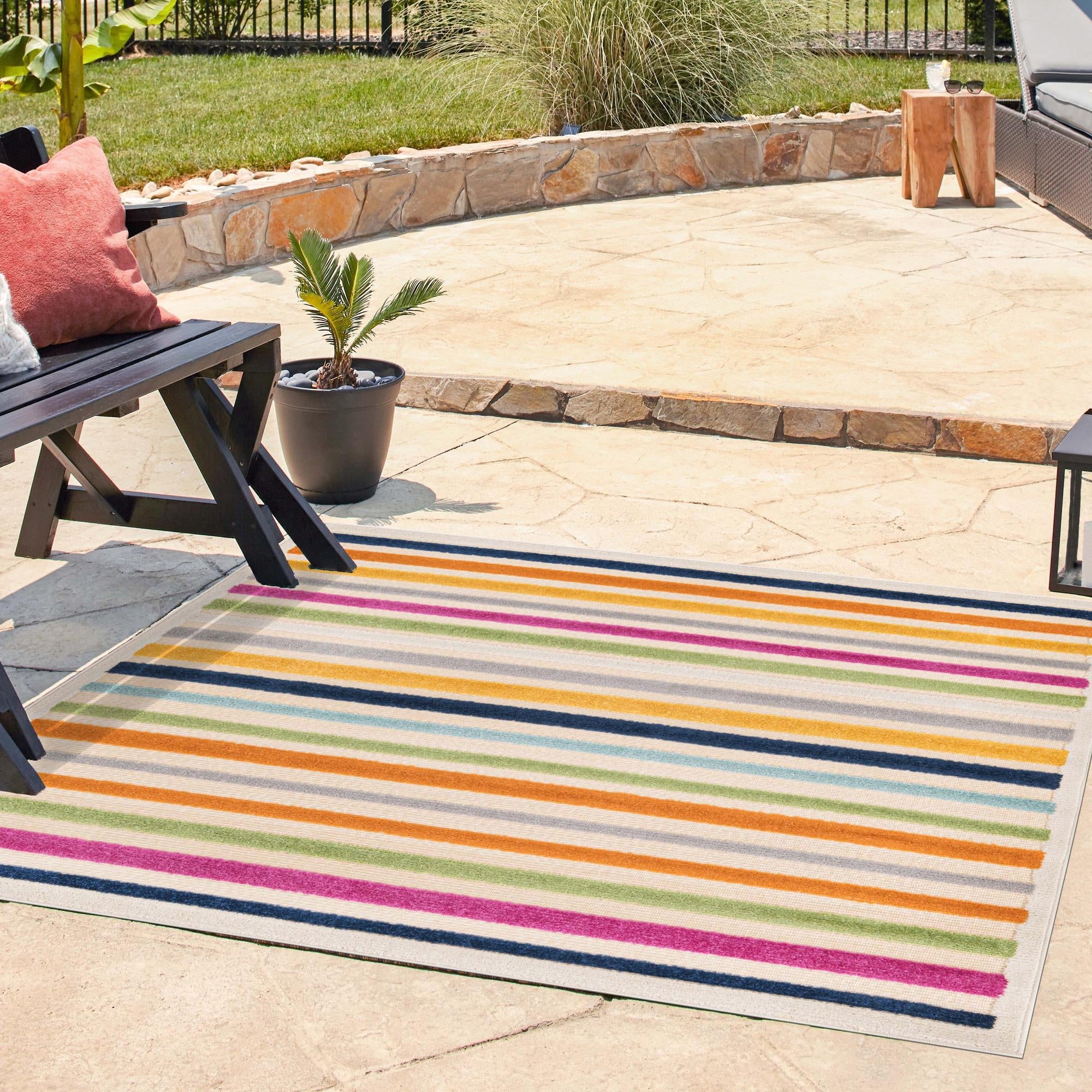 Bahama Breeze Outdoor Collection Area Rug -  Exuma