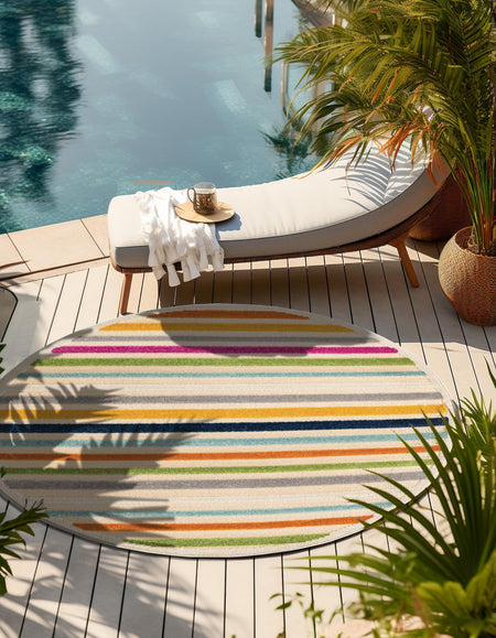 Bahama Breeze Outdoor Collection Area Rug -  Exuma