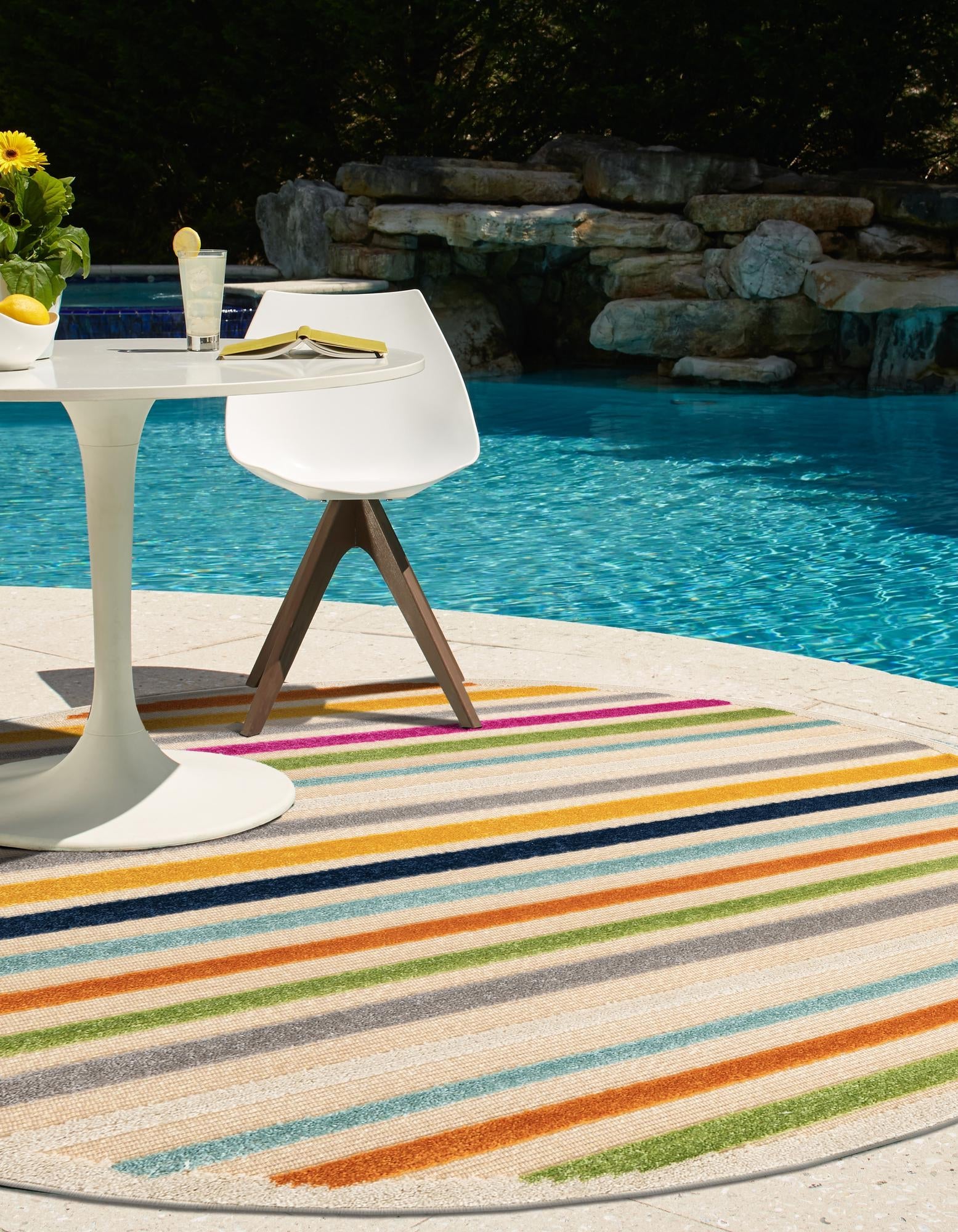 Bahama Breeze Outdoor Collection Area Rug -  Exuma