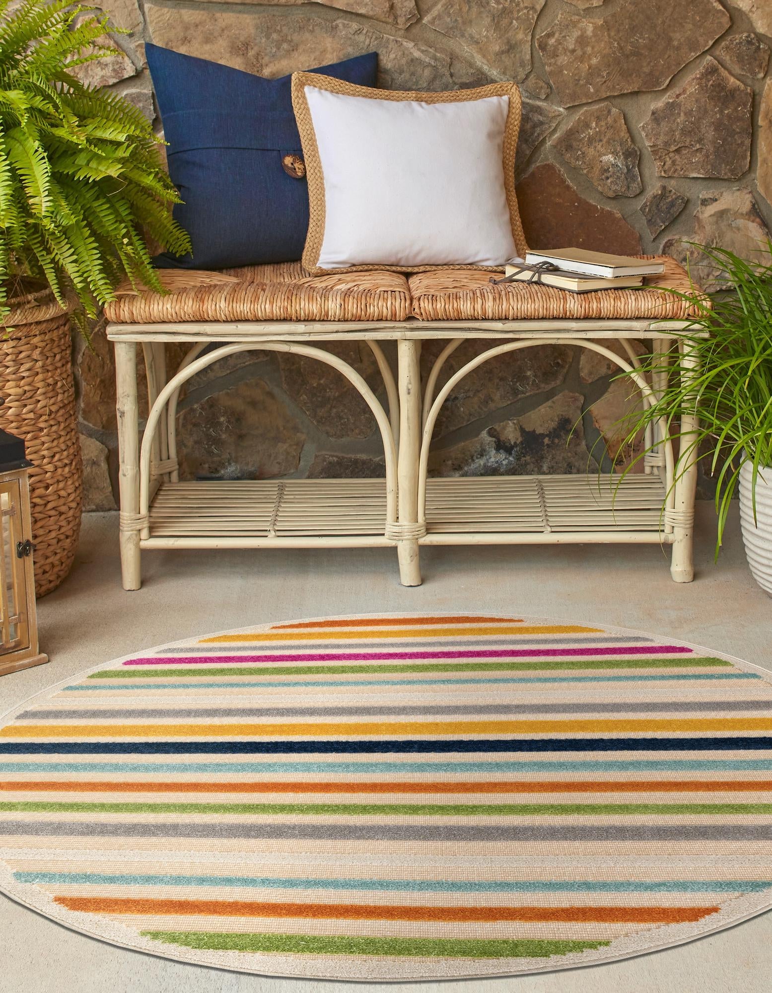 Bahama Breeze Outdoor Collection Area Rug -  Exuma