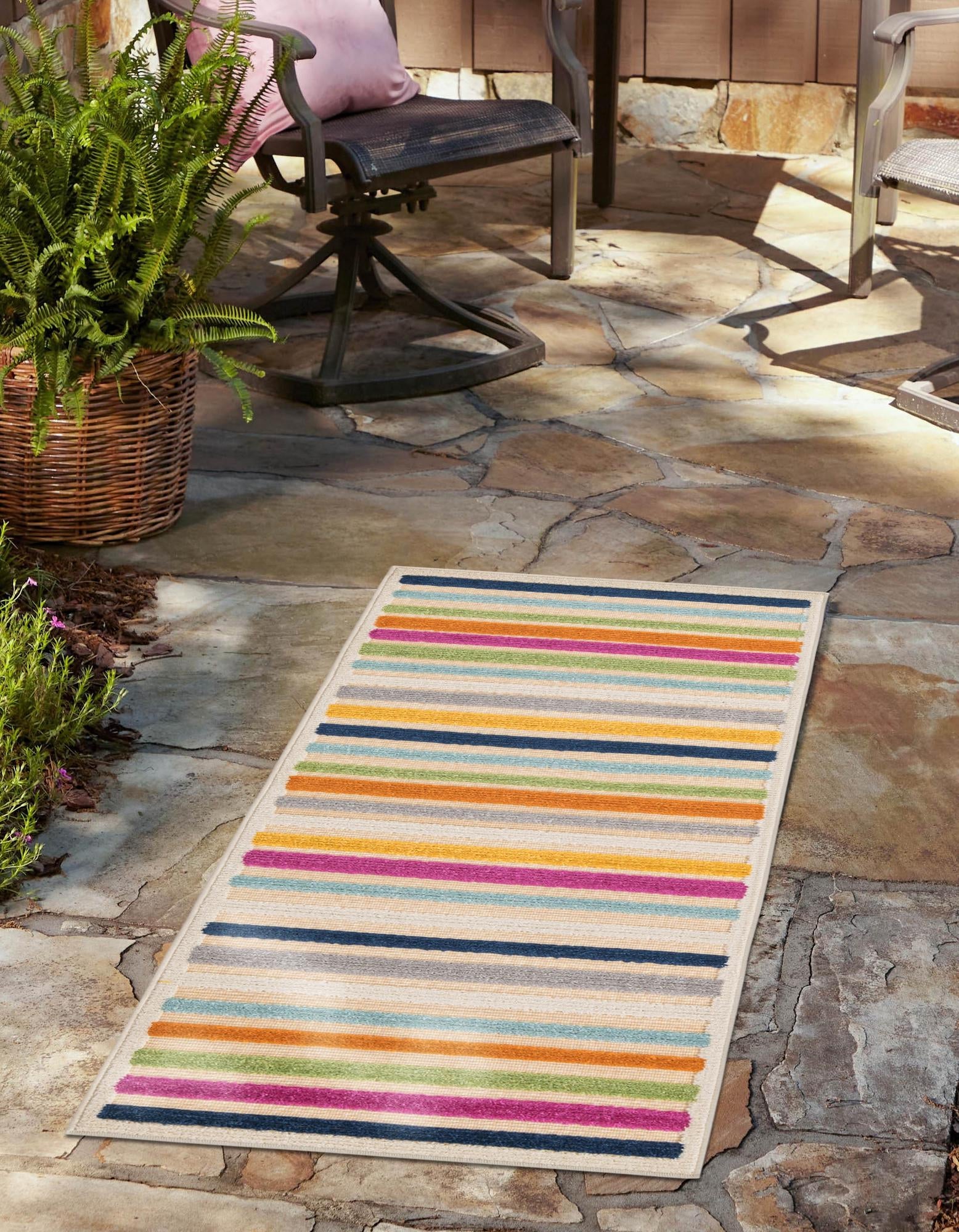 Bahama Breeze Outdoor Collection Area Rug -  Exuma