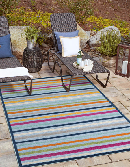 Bahama Breeze Outdoor Collection Area Rug -  Exuma