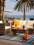 Bahama Breeze Outdoor Collection Area Rug -  Exuma