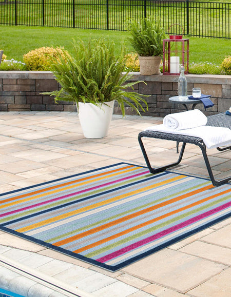 Bahama Breeze Outdoor Collection Area Rug -  Exuma