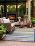 Bahama Breeze Outdoor Collection Area Rug -  Exuma