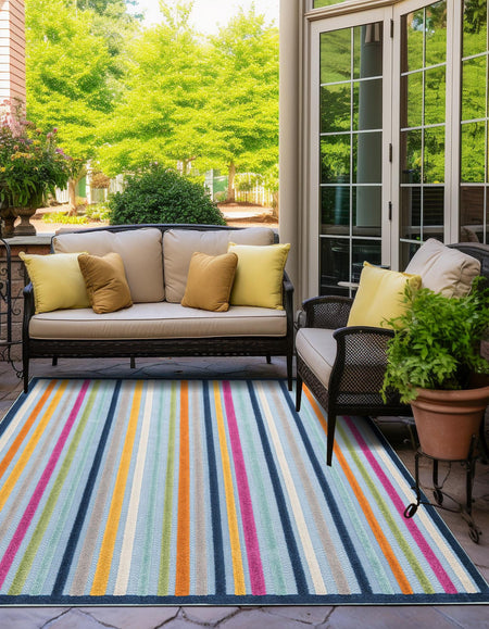 Bahama Breeze Outdoor Collection Area Rug -  Exuma