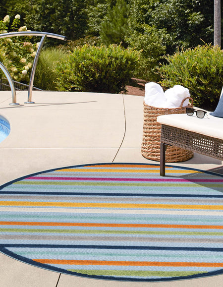 Bahama Breeze Outdoor Collection Area Rug -  Exuma