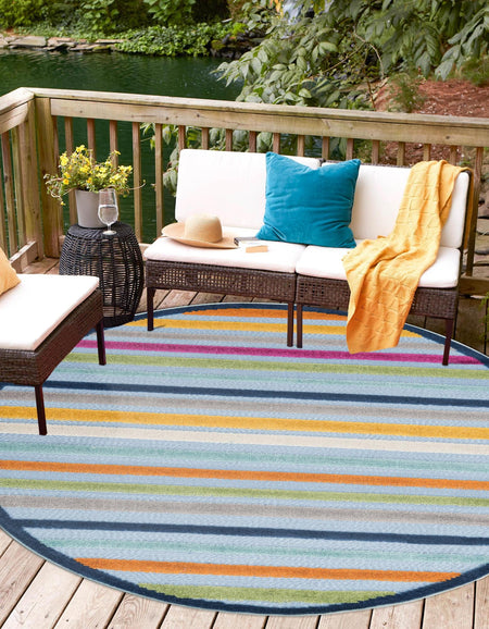 Bahama Breeze Outdoor Collection Area Rug -  Exuma