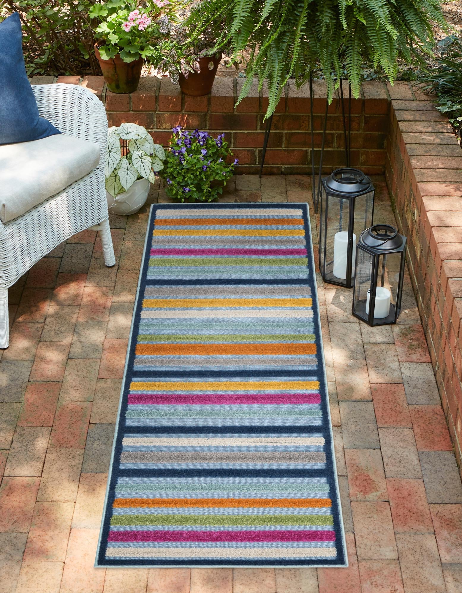 Bahama Breeze Outdoor Collection Area Rug -  Exuma