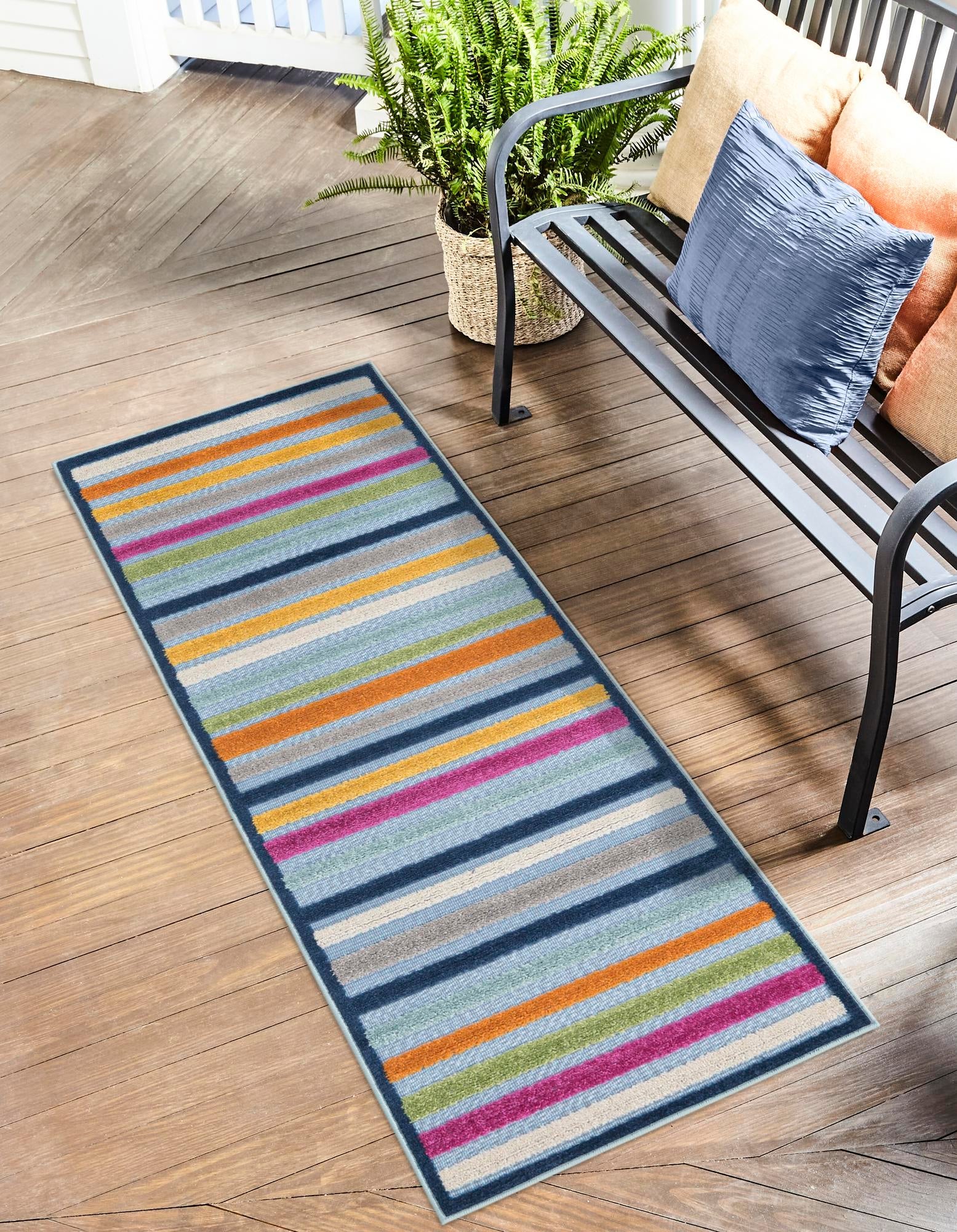 Bahama Breeze Outdoor Collection Area Rug -  Exuma