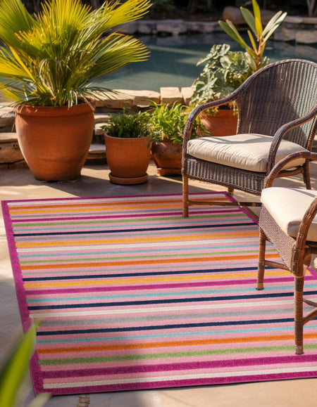 Bahama Breeze Outdoor Collection Area Rug -  Exuma