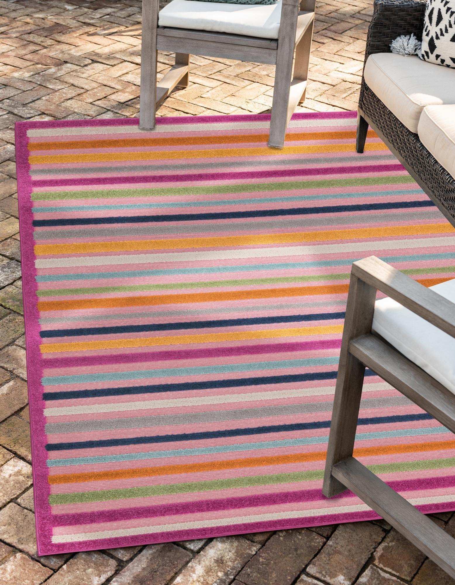 Bahama Breeze Outdoor Collection Area Rug -  Exuma