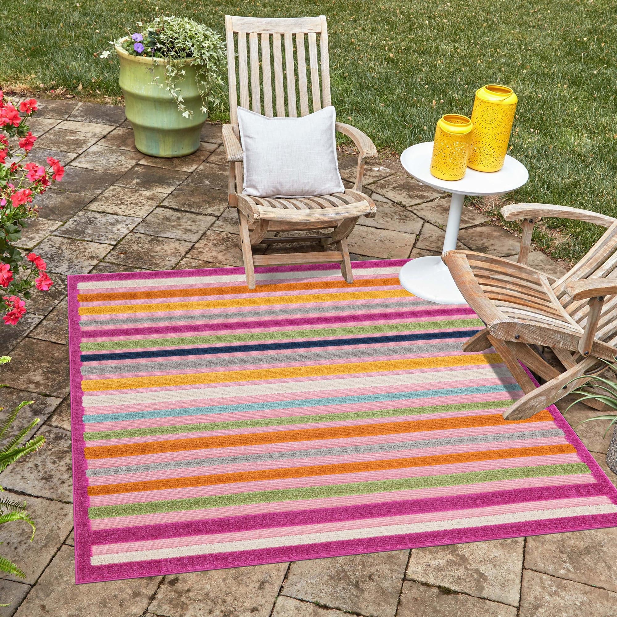 Bahama Breeze Outdoor Collection Area Rug -  Exuma