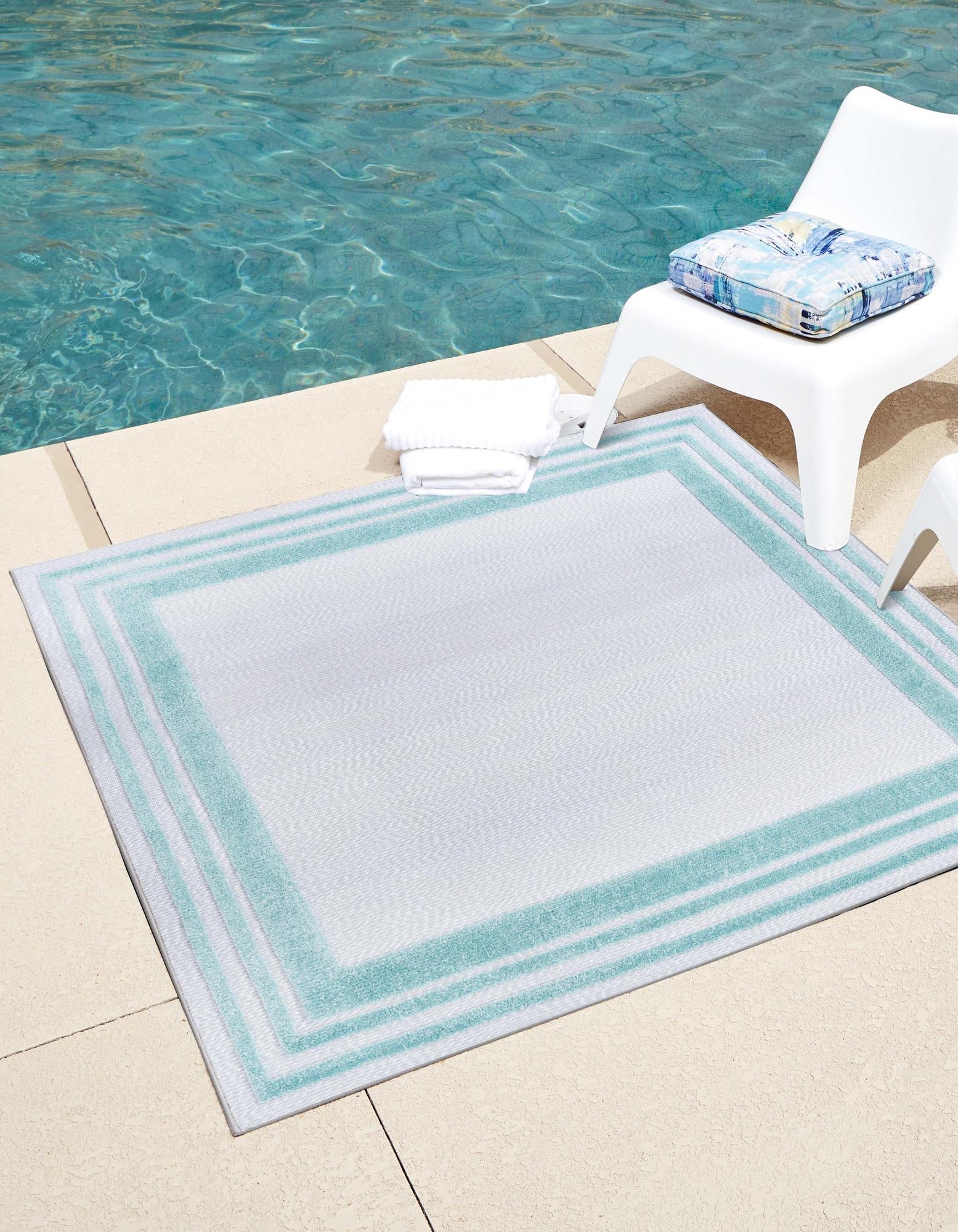 Bahama Breeze Outdoor Collection Area Rug -  Abaco