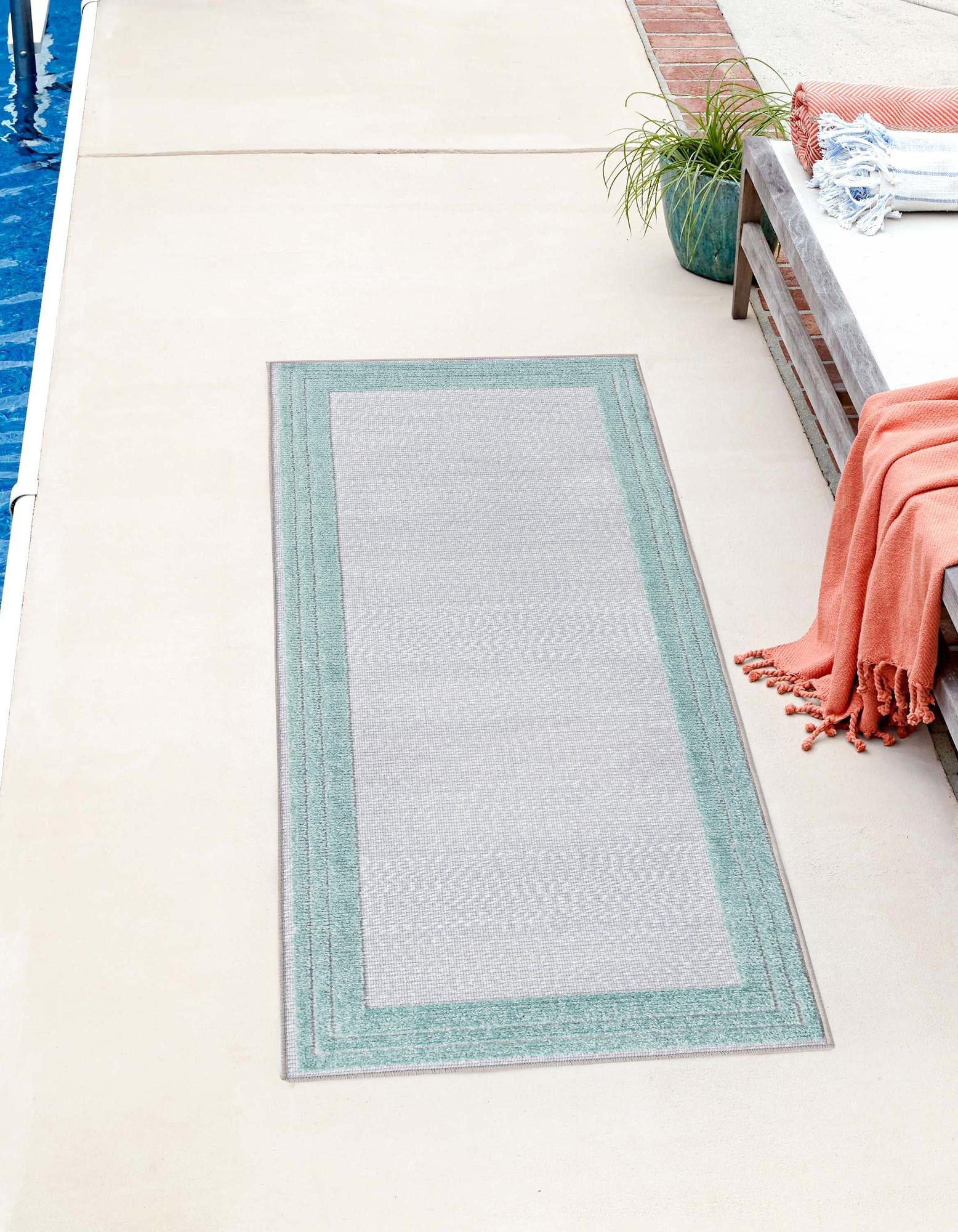 Bahama Breeze Outdoor Collection Area Rug -  Abaco