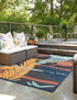 Caribbean Terrace Collection Area Rug - Antigua