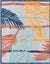 Caribbean Terrace Collection Area Rug - Antigua Rectangle Gray  lifestyle 2