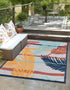 Caribbean Terrace Collection Area Rug - Antigua