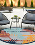 Caribbean Terrace Collection Area Rug - Antigua