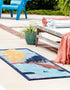 Caribbean Terrace Collection Area Rug - Antigua