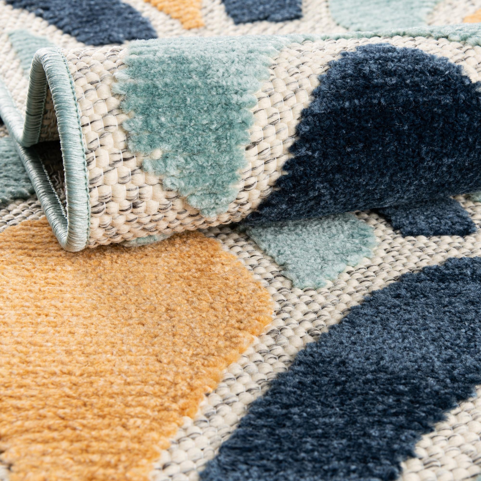 Caribbean Terrace Collection Area Rug -  Barbados