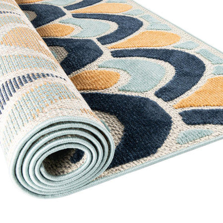 Caribbean Terrace Collection Area Rug -  Barbados