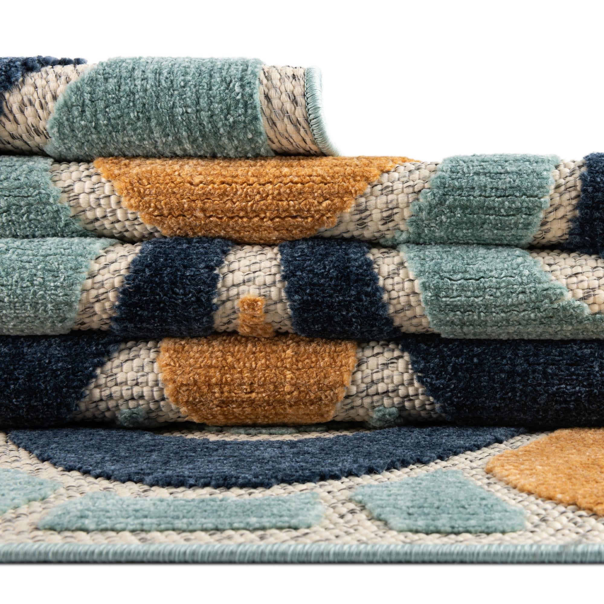 Caribbean Terrace Collection Area Rug -  Barbados