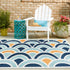 Caribbean Terrace Collection Area Rug -  Barbados