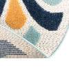 Caribbean Terrace Collection Area Rug -  Barbados Round Blue  lifestyle 37