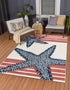 Caribbean Terrace Collection Area Rug -  Curacao