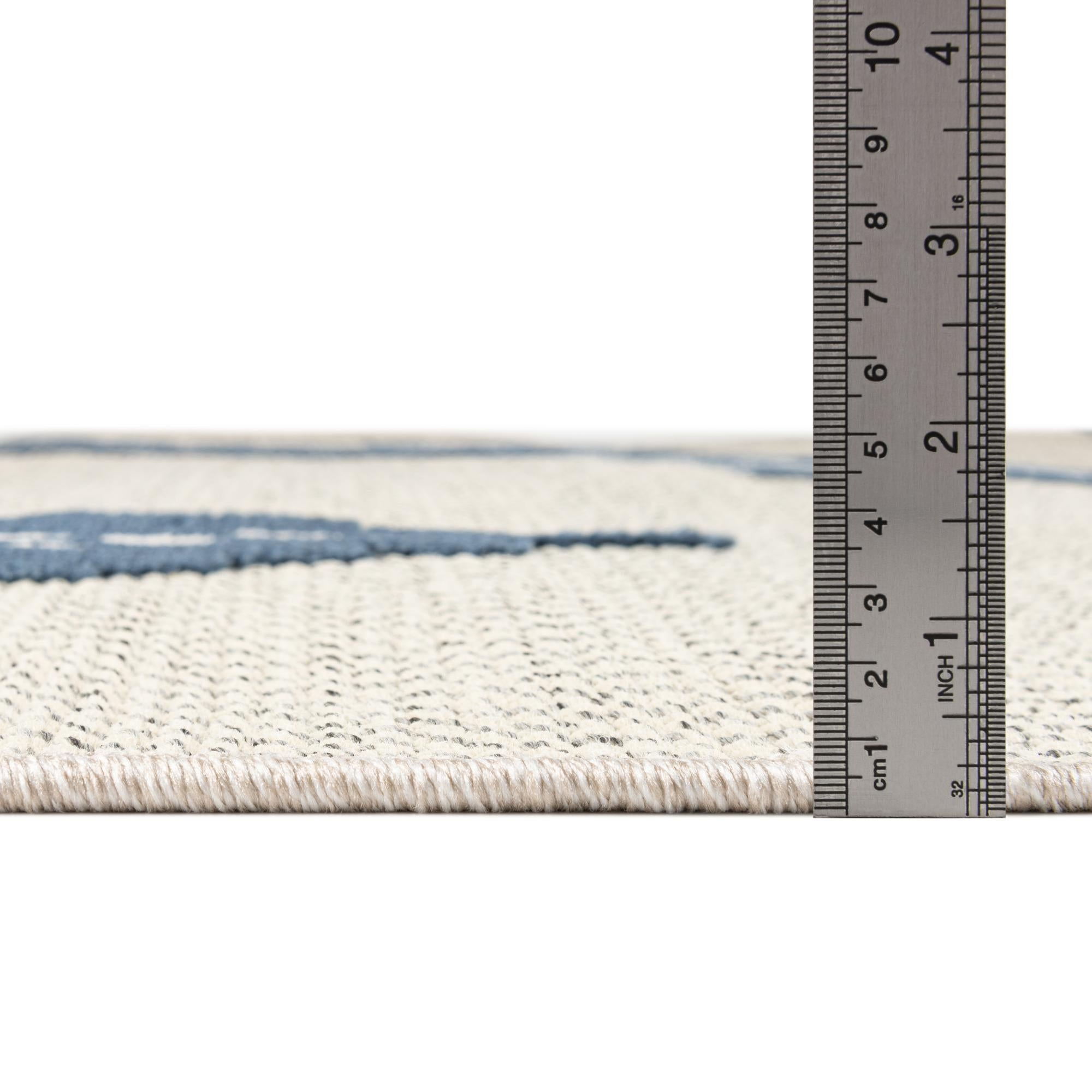 Caribbean Terrace Collection Area Rug -  Curacao