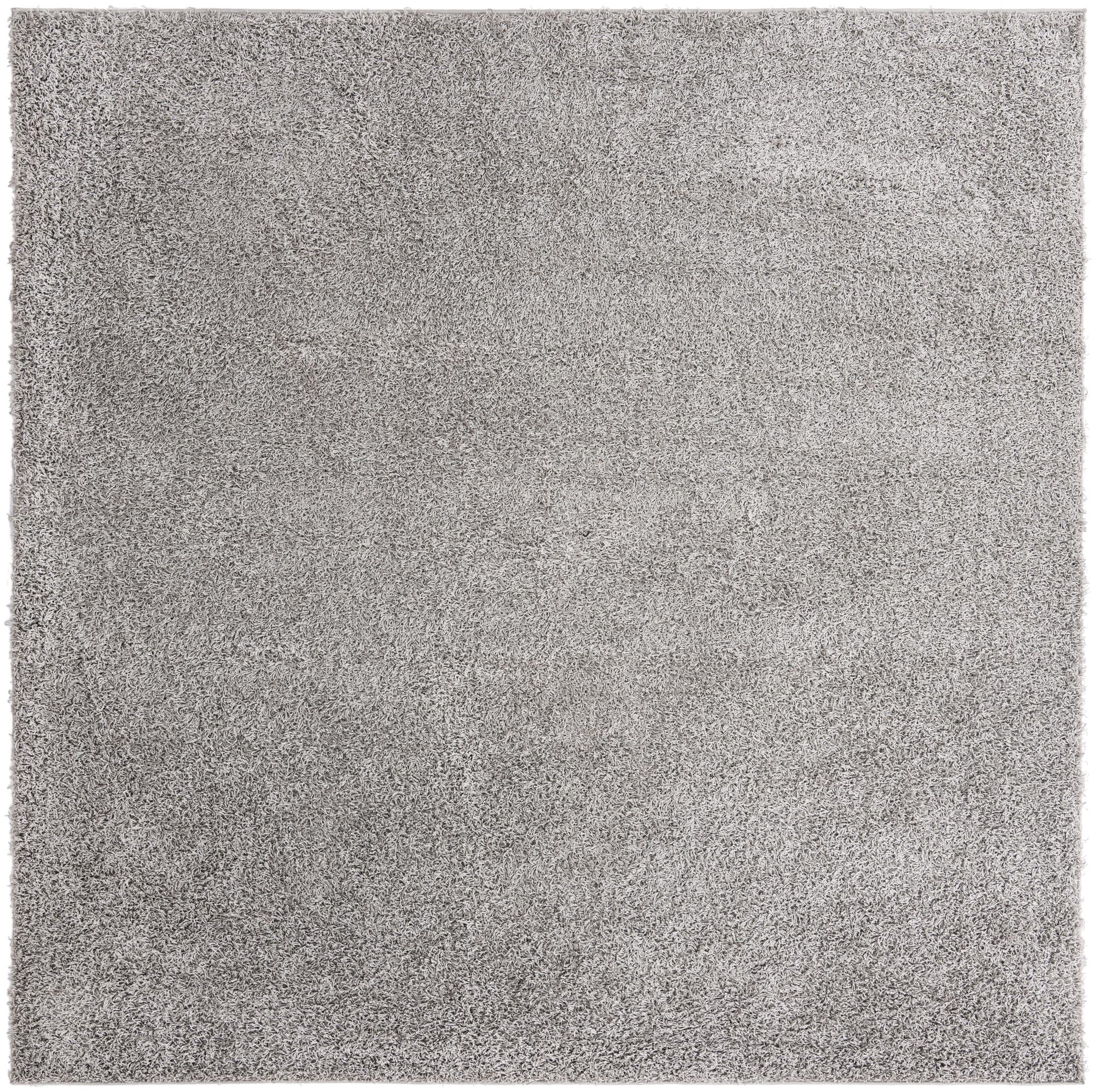 Cozy Haven Shag Collection Area Rug - Sanctuary (Cloud Gray)