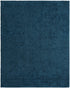 Cozy Haven Shag Collection Area Rug - Sanctuary (Sapphire Blue)