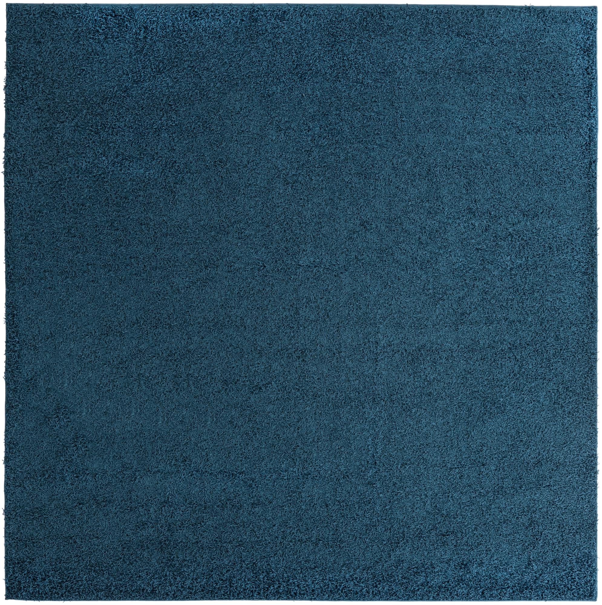 Cozy Haven Shag Collection Area Rug - Sanctuary (Sapphire Blue)