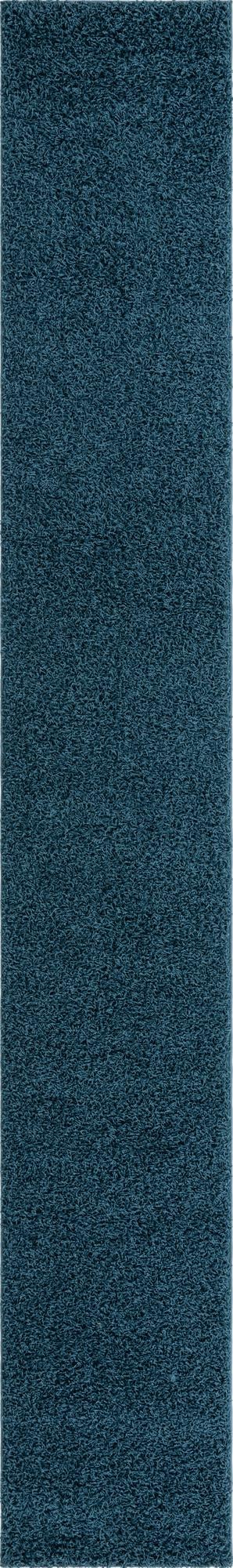 Cozy Haven Shag Collection Area Rug - Sanctuary (Sapphire Blue)