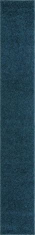 Cozy Haven Shag Collection Area Rug - Sanctuary (Sapphire Blue)