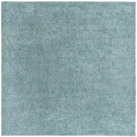 Cozy Haven Shag Collection Area Rug - Sanctuary (Light Slate Blue)