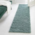 Cozy Haven Shag Collection Area Rug - Sanctuary (Light Slate Blue)