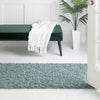 Cozy Haven Shag Collection Area Rug - Sanctuary (Light Slate Blue) Runner Light Slate Blue  lifestyle 28