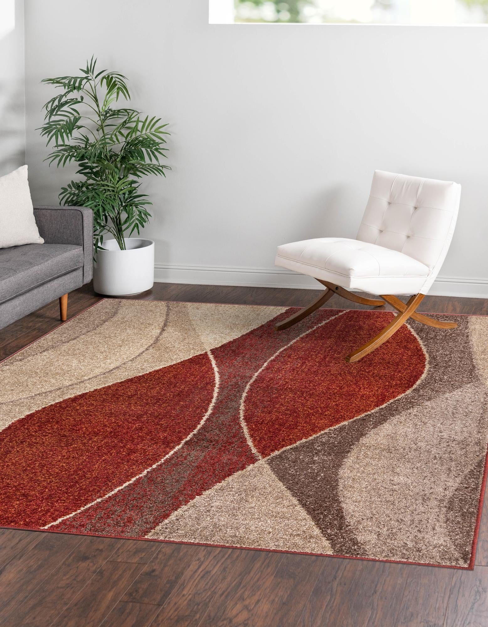 Autumn Meadow Collection Area Rug -  Emberglow