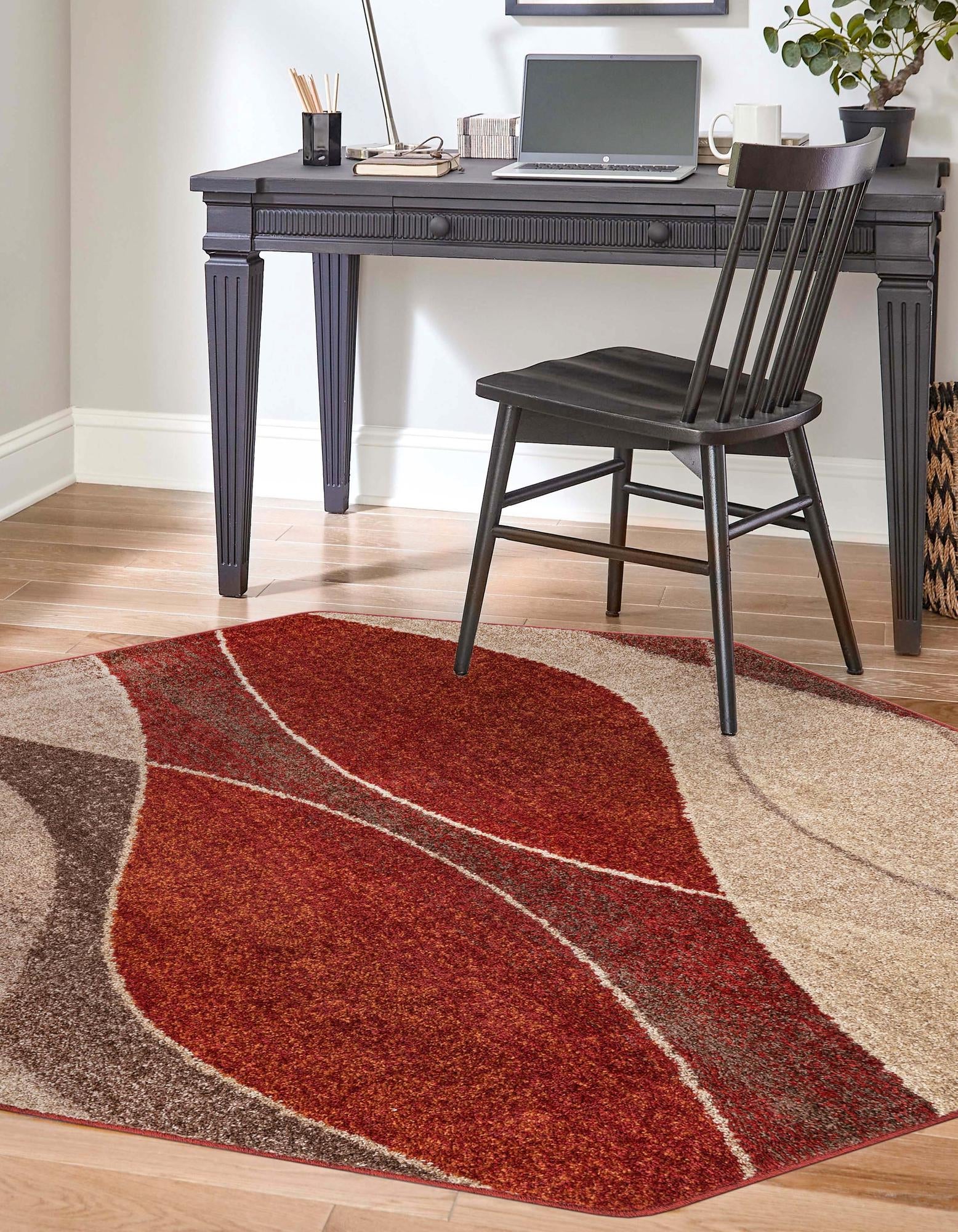 Autumn Meadow Collection Area Rug -  Emberglow