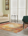 Sahara Elegance Collection Area Rug -  Dahab Square Multi  lifestyle 17