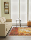 Sahara Elegance Collection Area Rug -  Dahab Square Multi  lifestyle 20