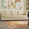 Sahara Elegance Collection Area Rug -  Dahab Square Multi  lifestyle 60