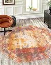 Sahara Elegance Collection Area Rug -  Dahab Octagon Multi  lifestyle 18